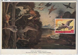 52671 - SAN MARINO - MAXIMUM CARD - ANIMALS Birds DOVE Piggeon 1959-