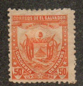 El Salvador 157M Mint hinged