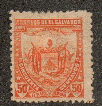 El Salvador 157M Mint hinged