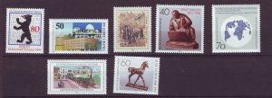 J24368 JLstamps 1988 germany berlin year set mnh #9n568-74