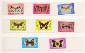 Norfolk Island 1977 Butterflies Set complete in Post Office Pack. VF/NH