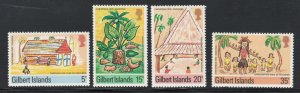 Gilbert Islands 1976 Christmas Scott # 285 - 288 MH