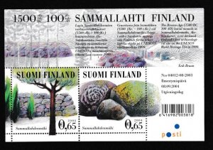 Finland # 1220, World Heritage Site, Souvenir Sheet, Mint NH, 1/2 Cat.