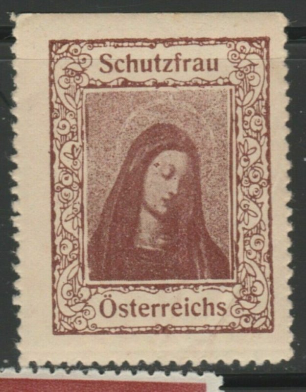 Austria Schutzfrau Cinderella Poster Stamp Reklamemarken A7P4F774