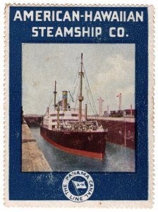 (I.B) US Cinderella : American-Hawaiian Steamship Co (Panama Canal Line)