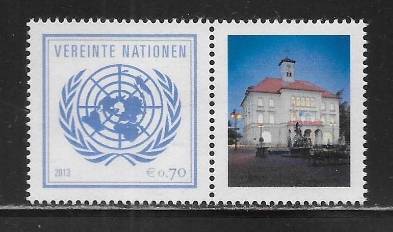 UN Vienna 538 2013 .70e Emblem Personalized MNH