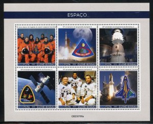 GUINEA BISSAU 2023 20th ANNOF THE SPACE SHUTTLE COLUMBIA DISASTER SHEET MINT NH