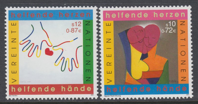 UN Vienna 288-289 MNH VF