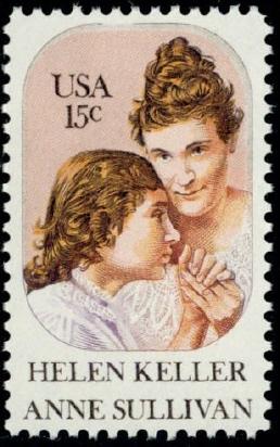 1824 Hellen Keller F-VF MNH single