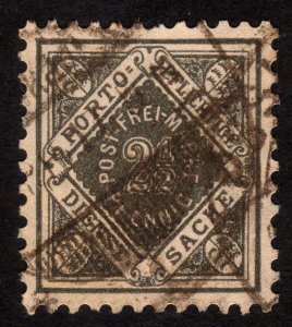 1916, Germany Wurttemberg 2 1/2pfg, Used, Sc O13, VF-XF-85