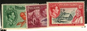 Pitcairn Islands #1-3 MH