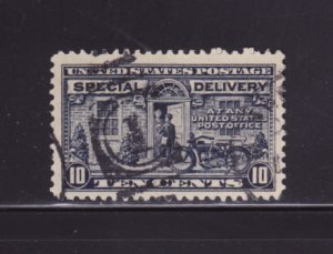 United States E12a U Postman and Motorcycle