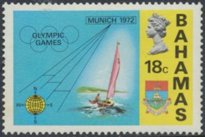 Bahamas  SC# 338  MVLH   Olympics 1972 see details & scans