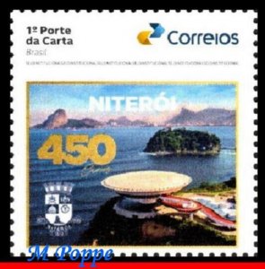 23-63 BRAZIL 2023 NITEROI - RJ, 450 YEARS, NATURE, ARCHITECTURE, MNH