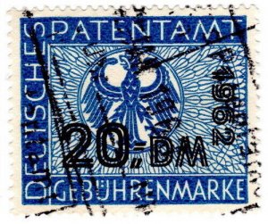 (I.B) Germany Revenue : Patent Office Fees 20DM