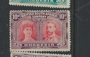 RHODESIA DOUBLE HEAD(P1608B)OUTSTANDING QUALITY 10D SG149 RHODESIA DOUBLE HEAD