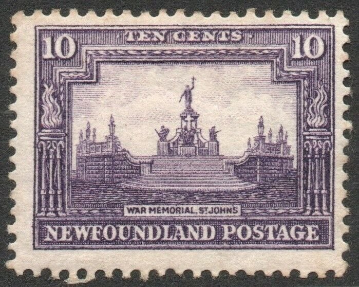 NEWFOUNDLAND-1931 10c Violet Sg 205 MOUNTED MINT V46292