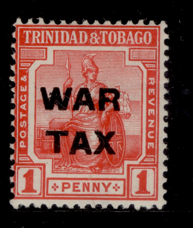 TRINIDAD AND TOBAGO GV SG182, 1d red, LH MINT.