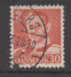 Denmark Scott# 335 used single