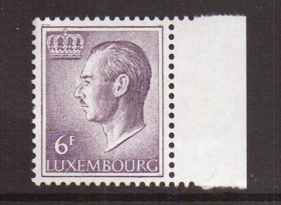 Luxembourg   #428  MNH   1965  Grand Duke Jean  6fr