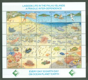 Palau #246  Souvenir Sheet (Animals)