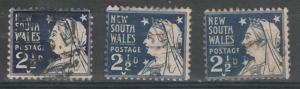 #100 New South Wales Used lot of  3