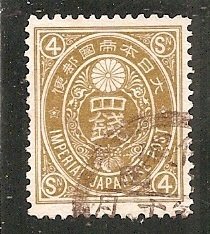 Japan   Scott  77     Used