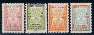 Paraguay Scott # C265 - C268, mint