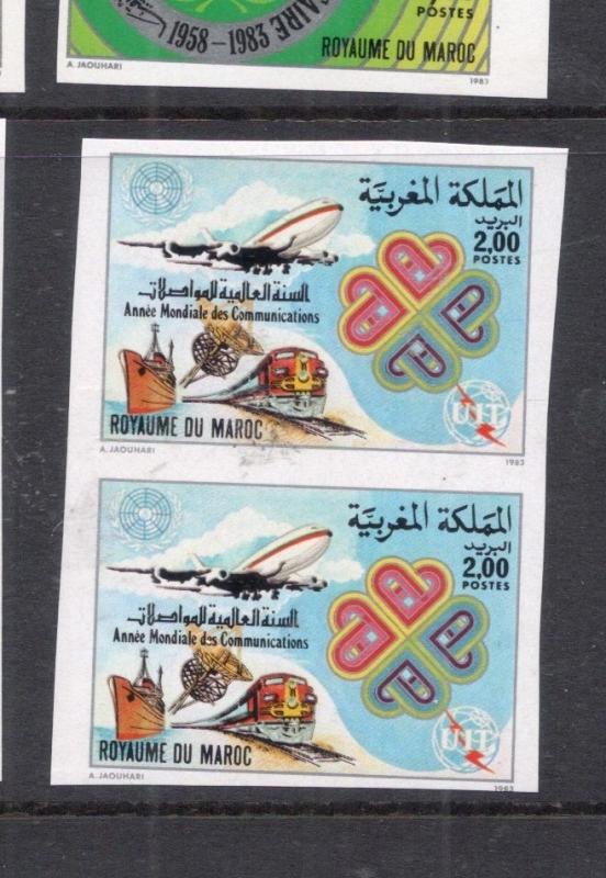 Morocco SC 562 Imperf Pair MNH (4dic)