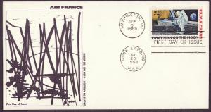 C76 First Man on the Moon cacheted FDC