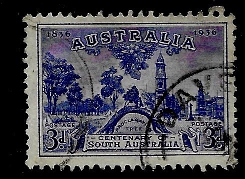 Australia # 160, Used.