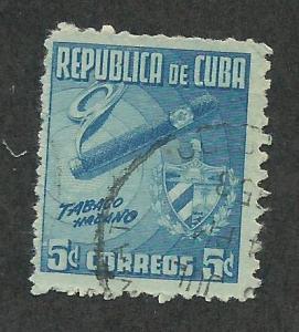 1948 Cuba Scott Catalog Number 422 Used