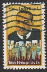 SC# 1771 - (15c) - Martin Luther King, Jr., Used Single