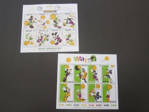 Nevis 1998 Sc 1118-1119 Disney set MNH