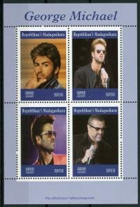 Madagascar 2019 GEORGE MICHAEL Sheet Perforated Mint (NH)