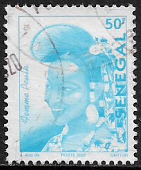 Senegal #1488 Used Stamp - Senegalese Fashion