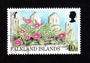 Falkland Islands SC #688  VF, Used, Endangered Species, CV $3.00 ..... 1930255