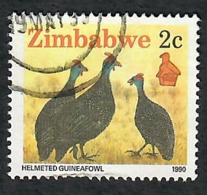 Zimbabwe #615 used single