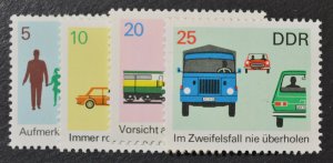 DDR Sc # 1081-84, VF MNH