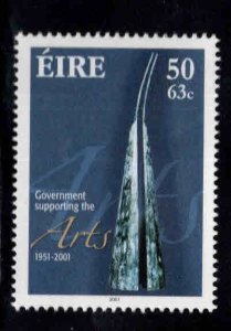 Ireland Scott 1348 MNH** 2001 Government support of Art's stamp