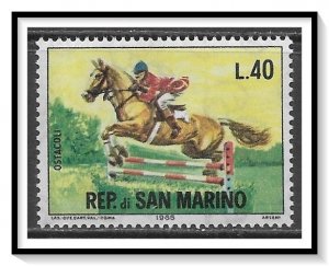 San Marino #629 Horses MNH
