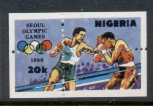 Nigeria 1988 Summer Olympics Seoul 20k ERROR Misplaced perfs MUH