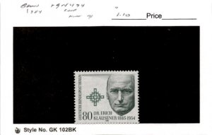 Germany - Berlin, Postage Stamp, #9N494 Mint NH, 1984 Klausener (AB)