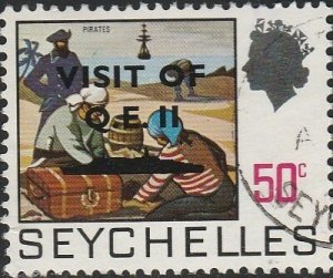Seychelles, #324 Used From 1975,  CV-$0.25