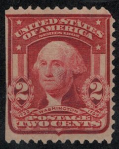 US #319F, F/VF mint no gum, type II, LAKE, very nice!