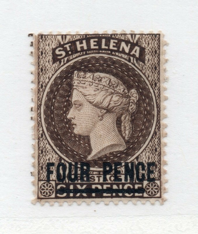 Saint Helena - SG# 43c MH / words 17 mm/ wmk crown CA  -   Lot 0421511