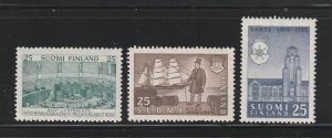 Finland 329-331 Sets MH Various