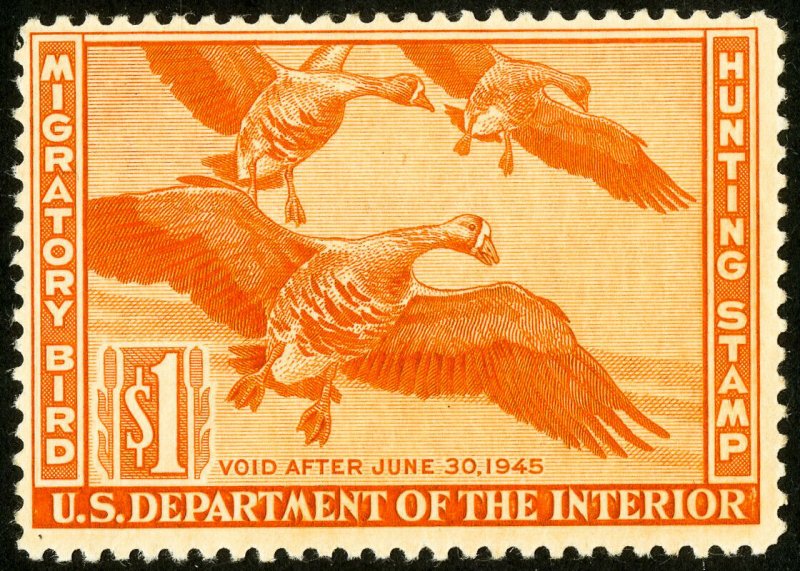 US Stamps # RW11 Duck MNH F-VF Scott Value $125.00