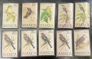 Jamaica Scott# 472-474, 475(2), 476(4), 477 FVF NH Lot of 10 Cat $13.95