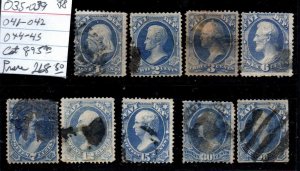 O35-O39, 041-O42, O44-O45 Used